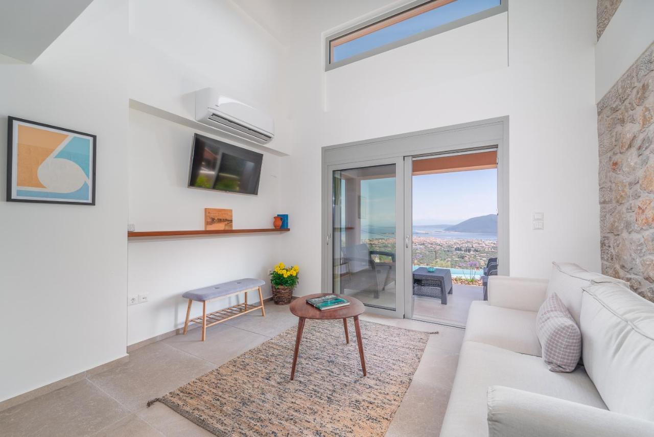 31 Blue Ionian Villas Apolpaina Exterior photo