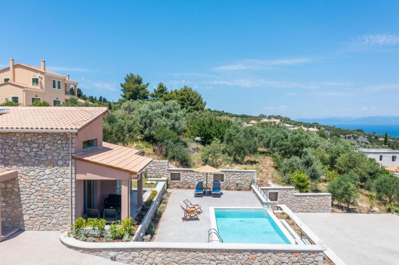 31 Blue Ionian Villas Apolpaina Exterior photo