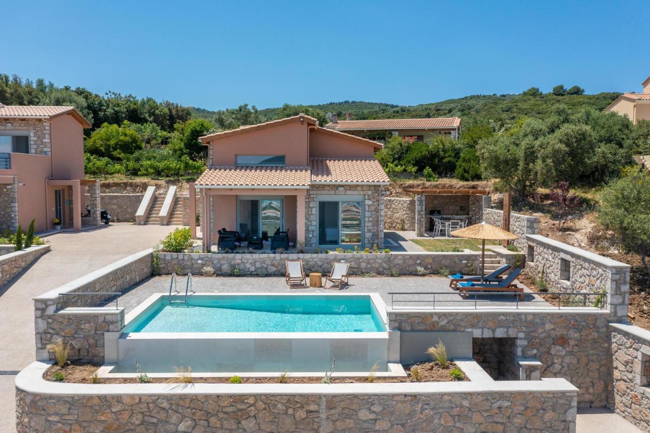 31 Blue Ionian Villas Apolpaina Exterior photo