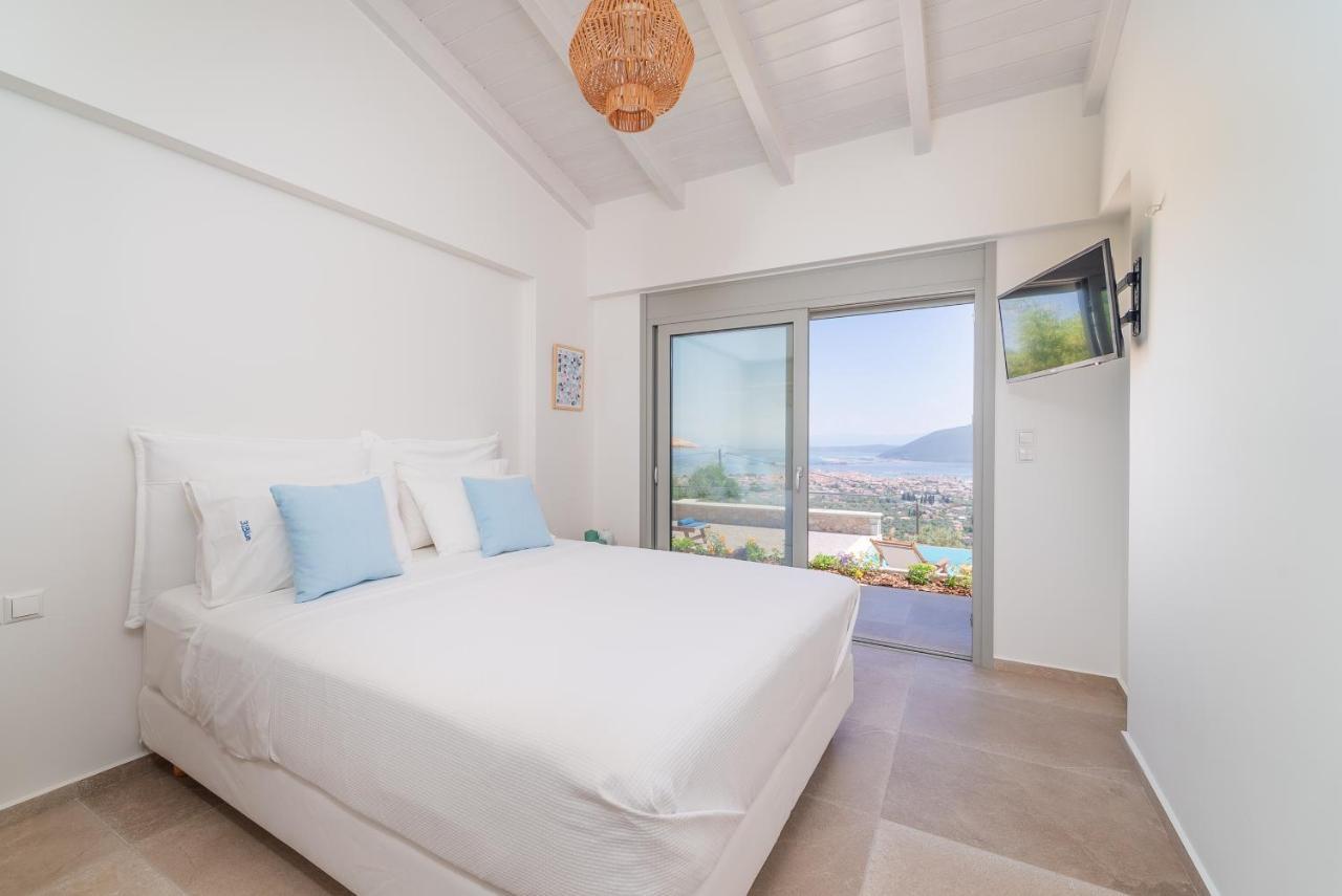 31 Blue Ionian Villas Apolpaina Exterior photo