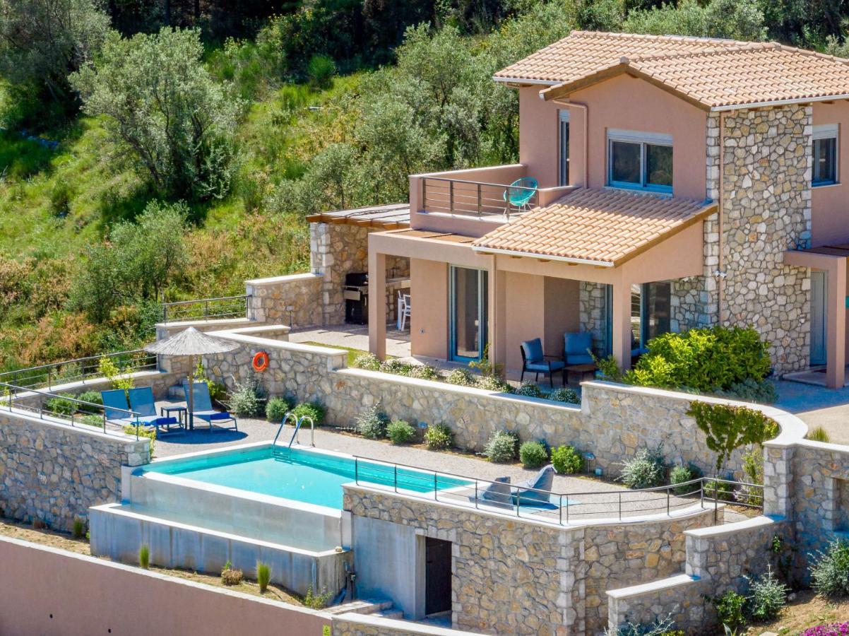 31 Blue Ionian Villas Apolpaina Exterior photo